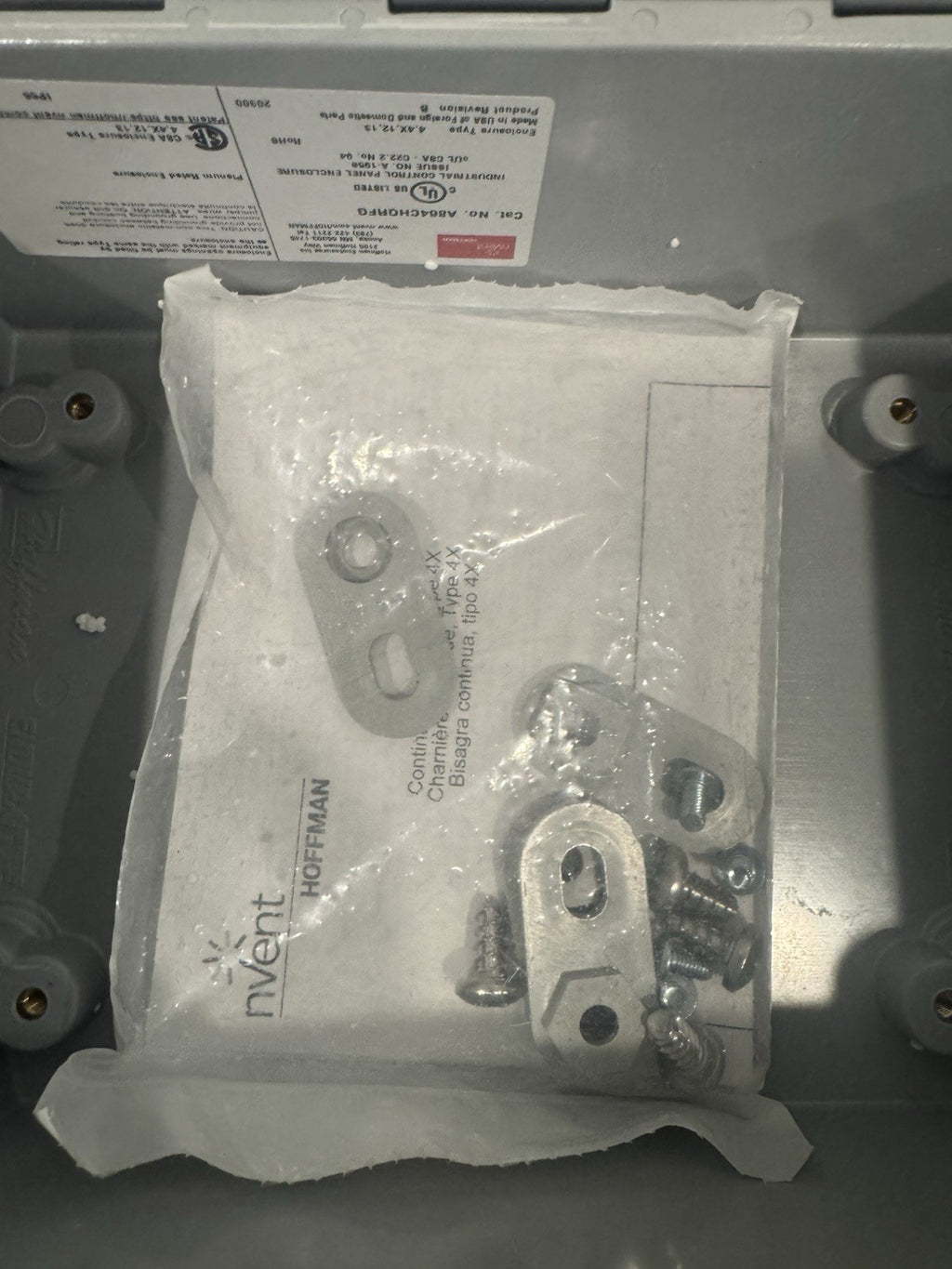Nvent A864CHQRFG Enclosure Continuous Hinge Grey NEW IN BOX! FREE SHIPPING!