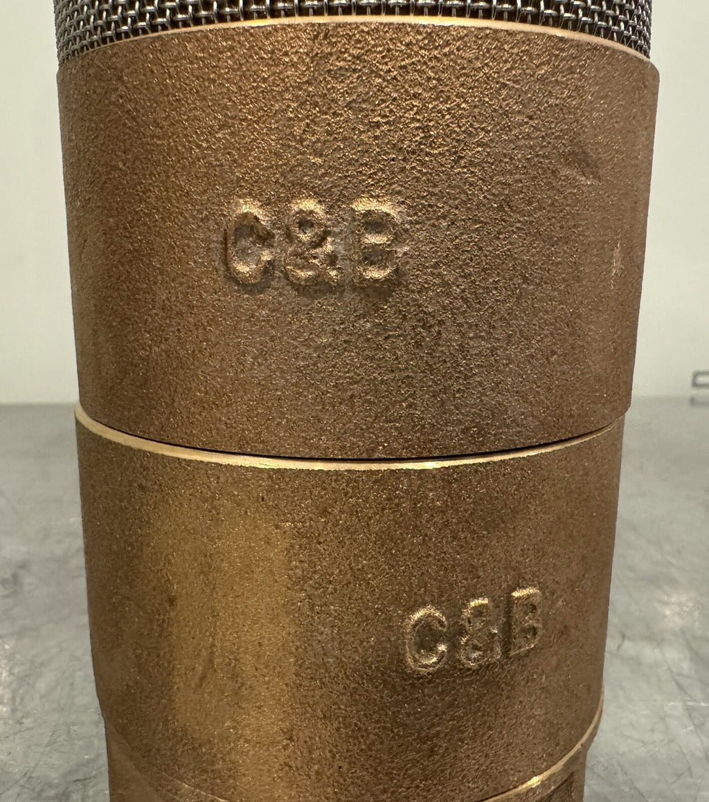 C&B 2” Poppet Brass Foot Valve 362Y16 421 NEW! FREE SHIPPING!