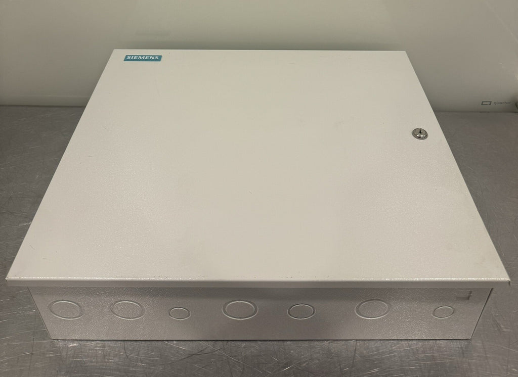Siemens Enclosure Locking Cabinet 23 x 19 LOCKED NO KEYS! NEW! FREE SHIPPING!