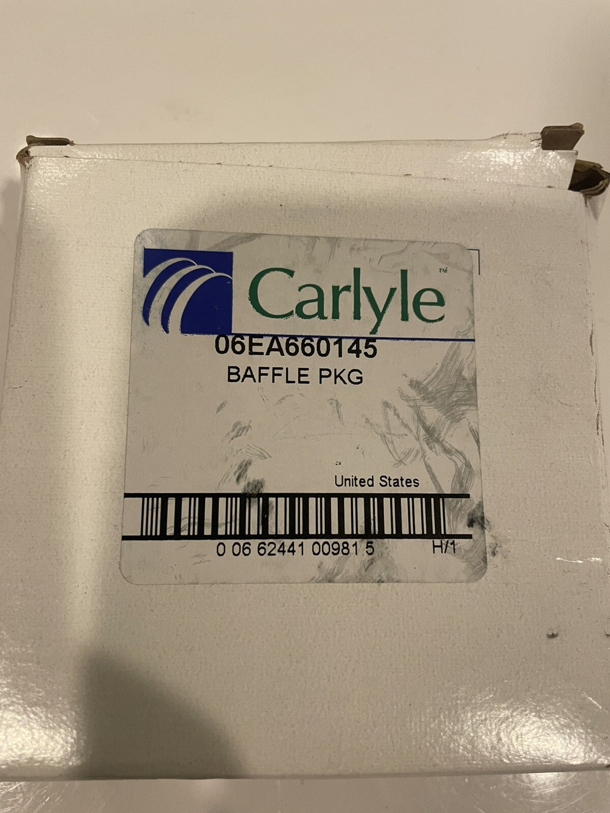 Carlyle 06EA660145 Baffle Package Kit NEW IN BOX! FREE SHIPPING!
