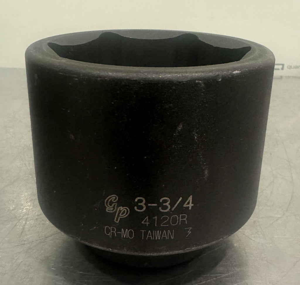 Grey Pneumatic 4120R 3-3/4” Socket 6 Point 1” Drive Standard NEW! FREE SHIPPING!