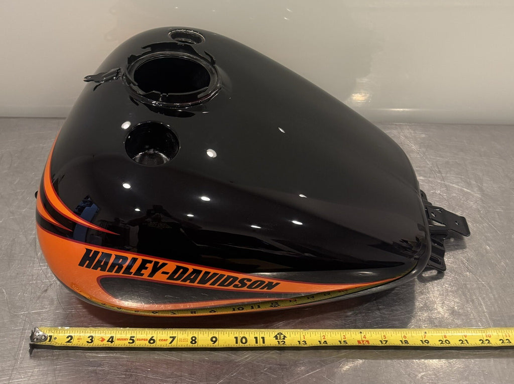 Harley Davidson Gas Tank HR3 Orange & Black NEW! FREE SHIPPING!