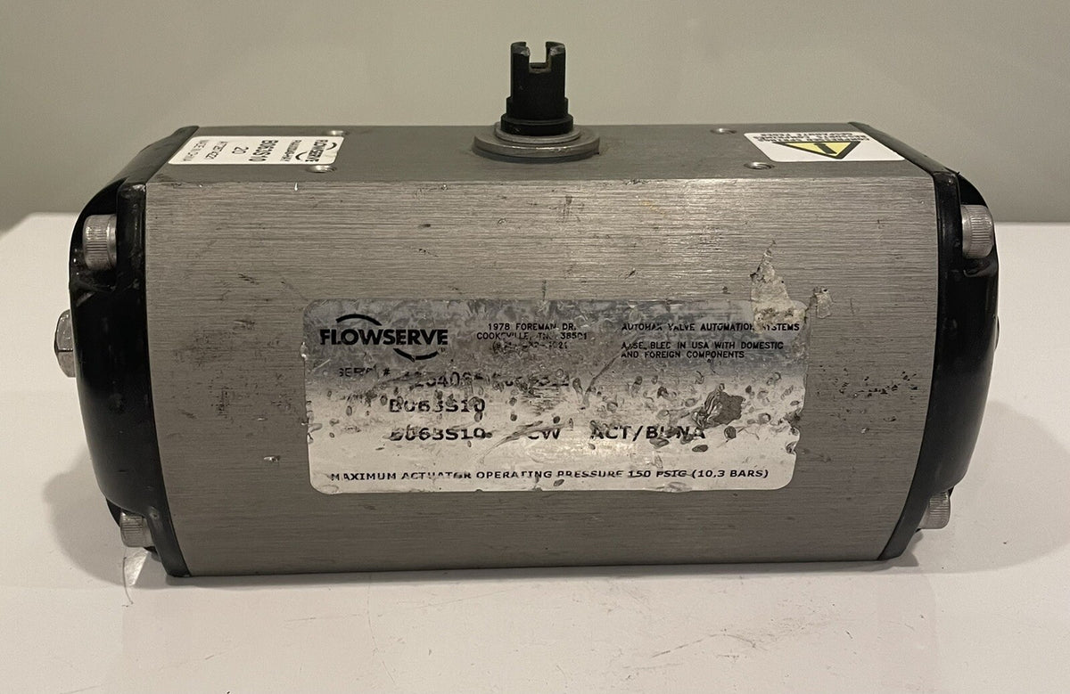 Flowserve B063S10 Automax Pneumatic Valve Actuator NEW! FREE SHIPPING!