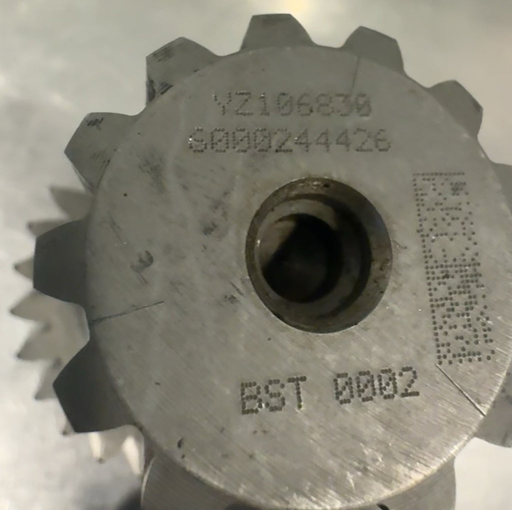 YZ106830 John Deere 1st Stage Input Pinion Shaft NEW! FREE SHIPPING!