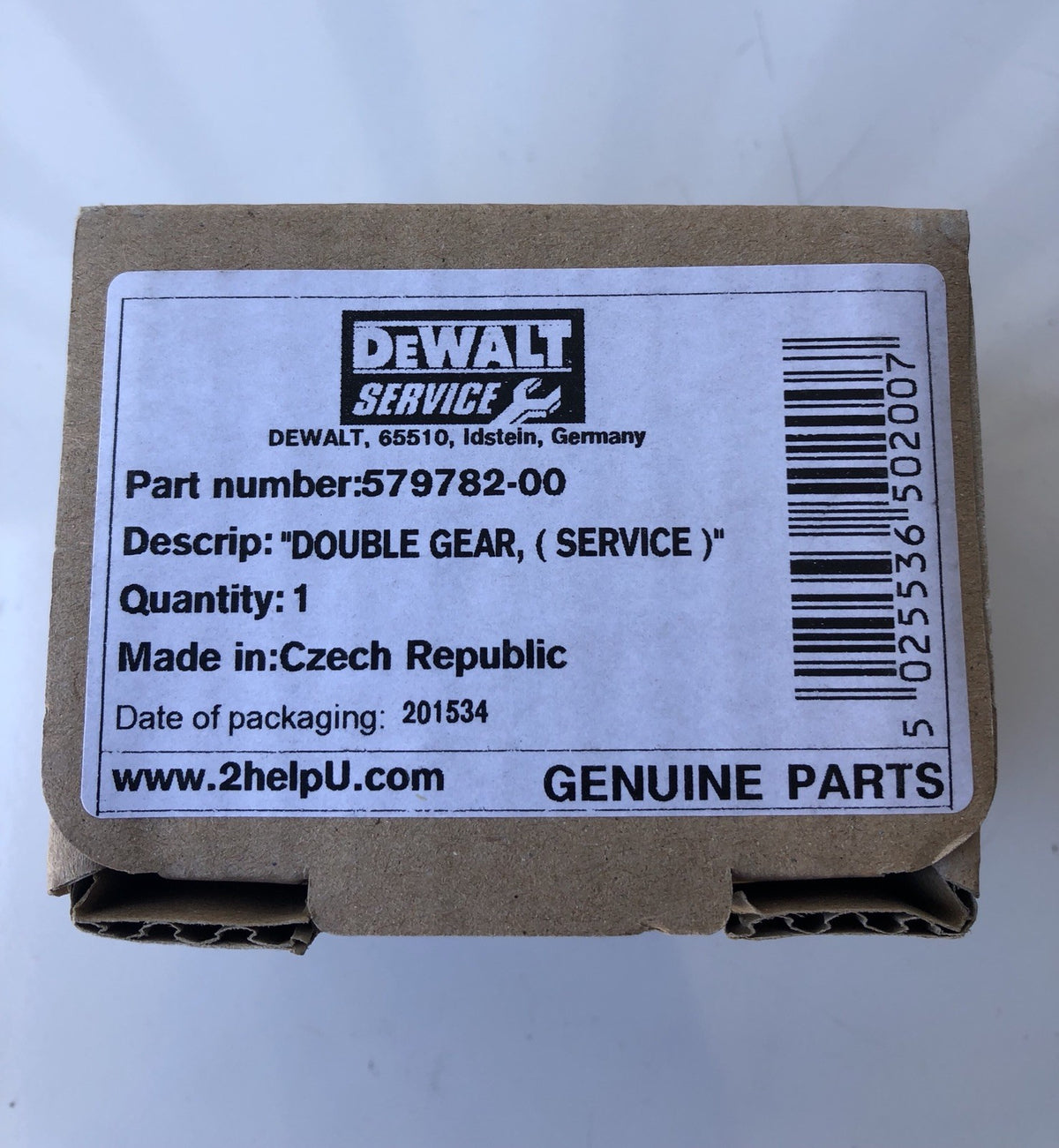 Dewalt 579782-00 Hammer Drill Gear D25901K NEW FREE SHIPPING!!!