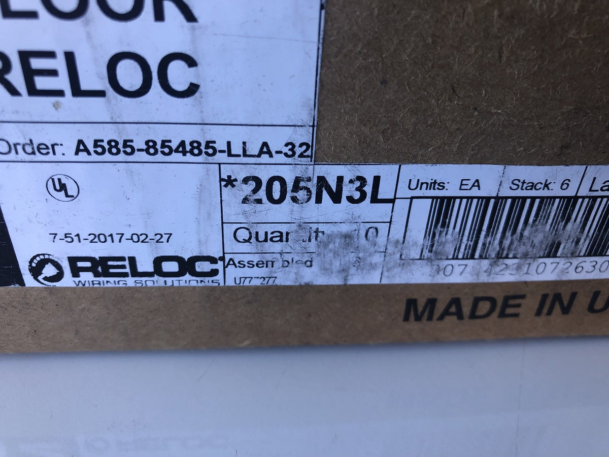 Reloc 205N3L QS277 12/3G NATS Converter Port NEW BULK PRICING AVAILABLE