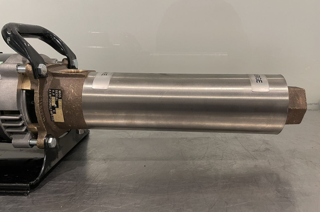 McDonald 27100KHB Super Booster Pump 1HP 1PH 230V K Series NEW! FREE SHIPPING!