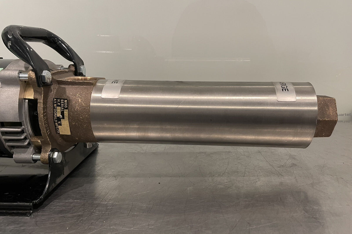 McDonald 27100KHB Super Booster Pump 1HP 1PH 230V K Series NEW! FREE SHIPPING!