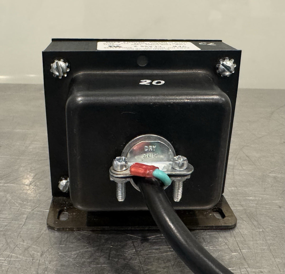 Sloan MCR427 Step Down Transformer 24 VAC/100 VA Class 2 MCR-427 NEW! SHIPS FREE