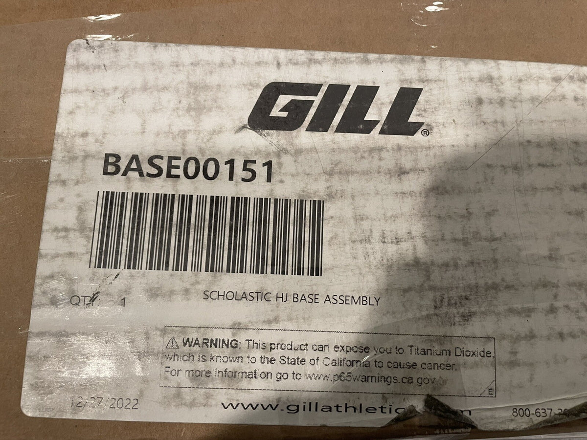 Gill Athletics Scholastic High Jump Base ASSY BASE00151 NEW IN BOX!