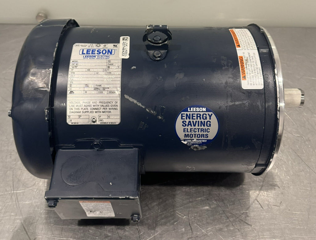 Leeson 131508.00 Motor 5HP 220V 1425 RPM NEW! FREE SHIPPING!
