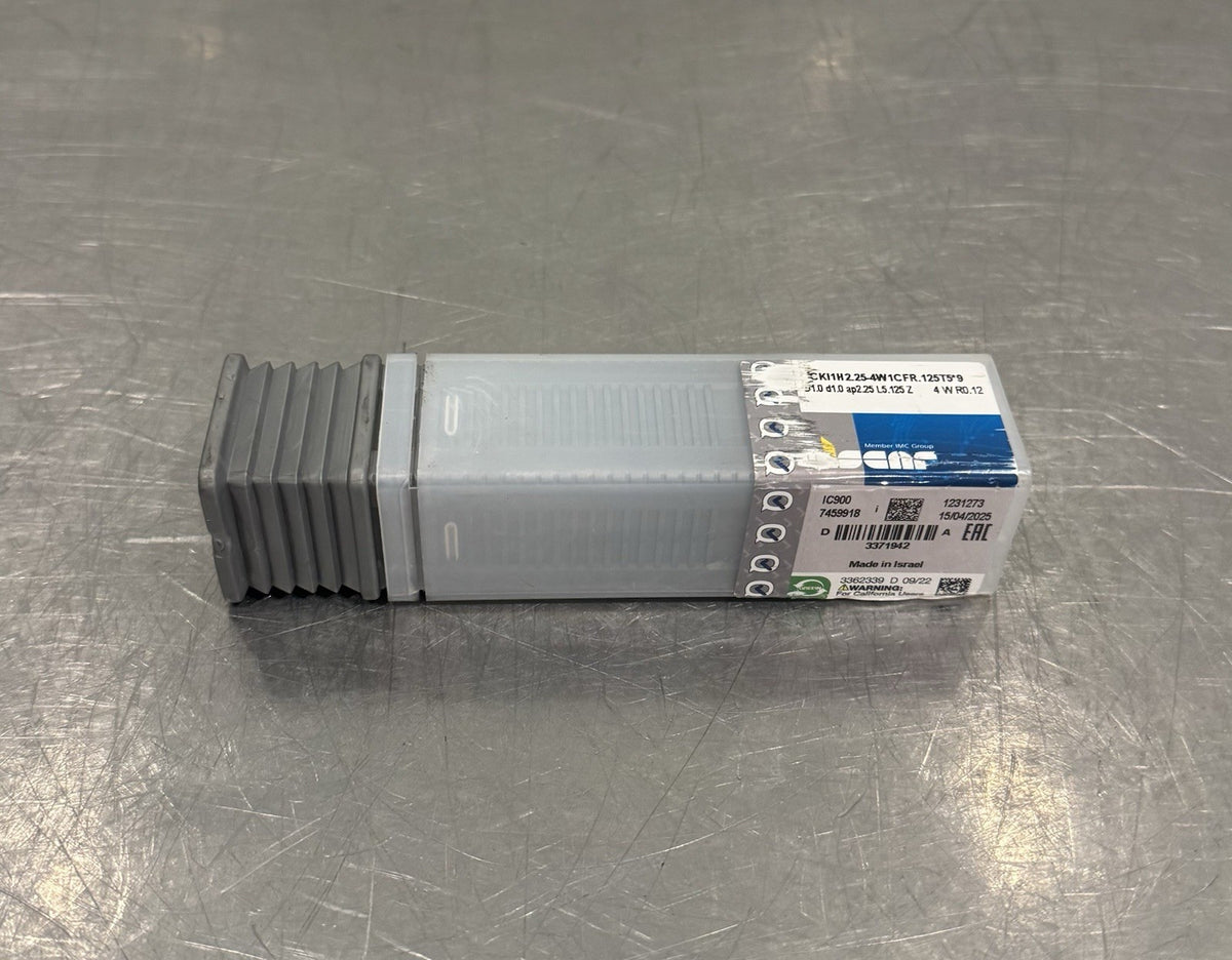 Iscar  3371942 End Mill Bit ECKI1H2.25-4W1CFR.125T5*9 7459918 NEW! SHIPS FREE!