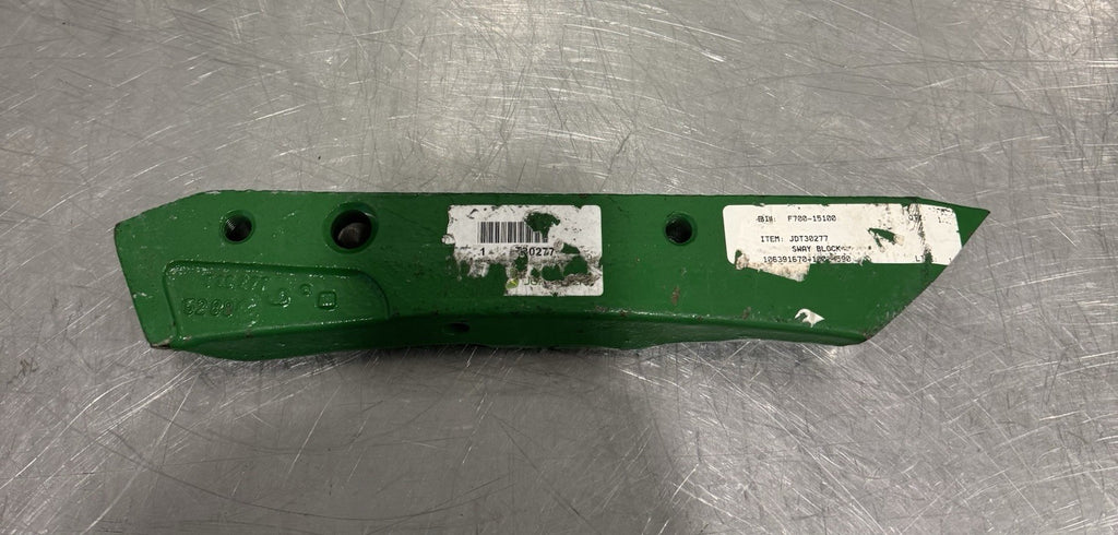John Deere T30277 Sway Block LH Genuine NEW! FREE SHIPPING!