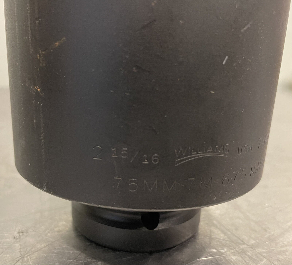 Williams 7-694 Impact Socket 2-15/16” 6 Point 1” Drive NEW! FREE SHIPPING!