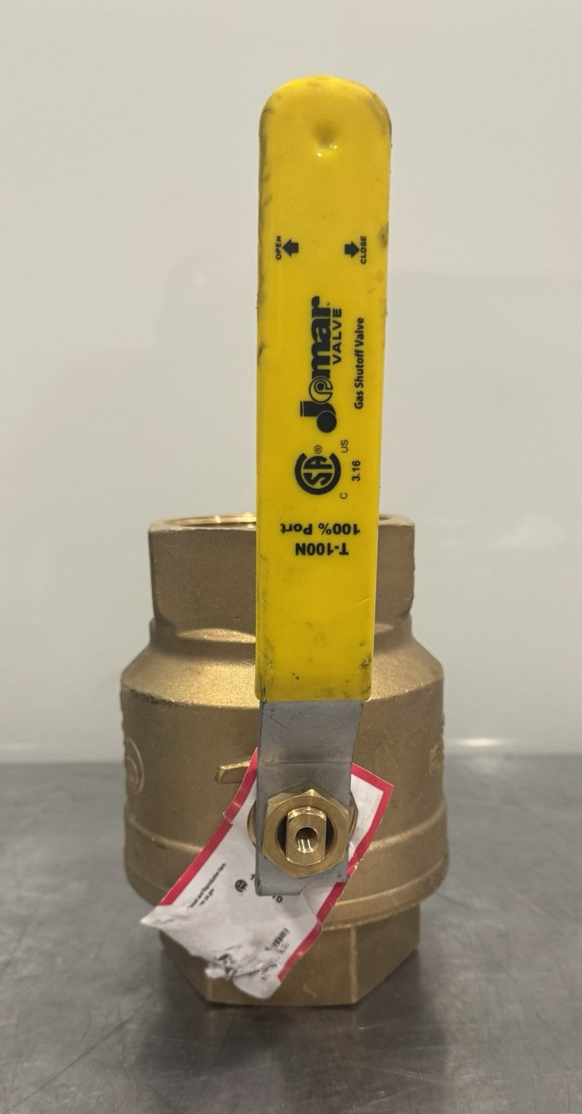 Jomar 100-710 Brass Ball Valve 3” Full Port 600 WOG Threaded NEW! FREE SHIPPING!
