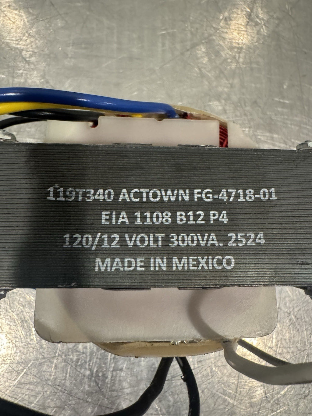 Intermatic 119T340 Transformer 300VA 120/12V ACTOWN FG-4718-01 NEW! SHIPS FREE!