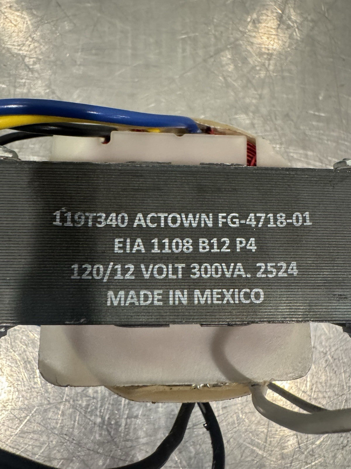 Intermatic 119T340 Transformer 300VA 120/12V ACTOWN FG-4718-01 NEW! SHIPS FREE!