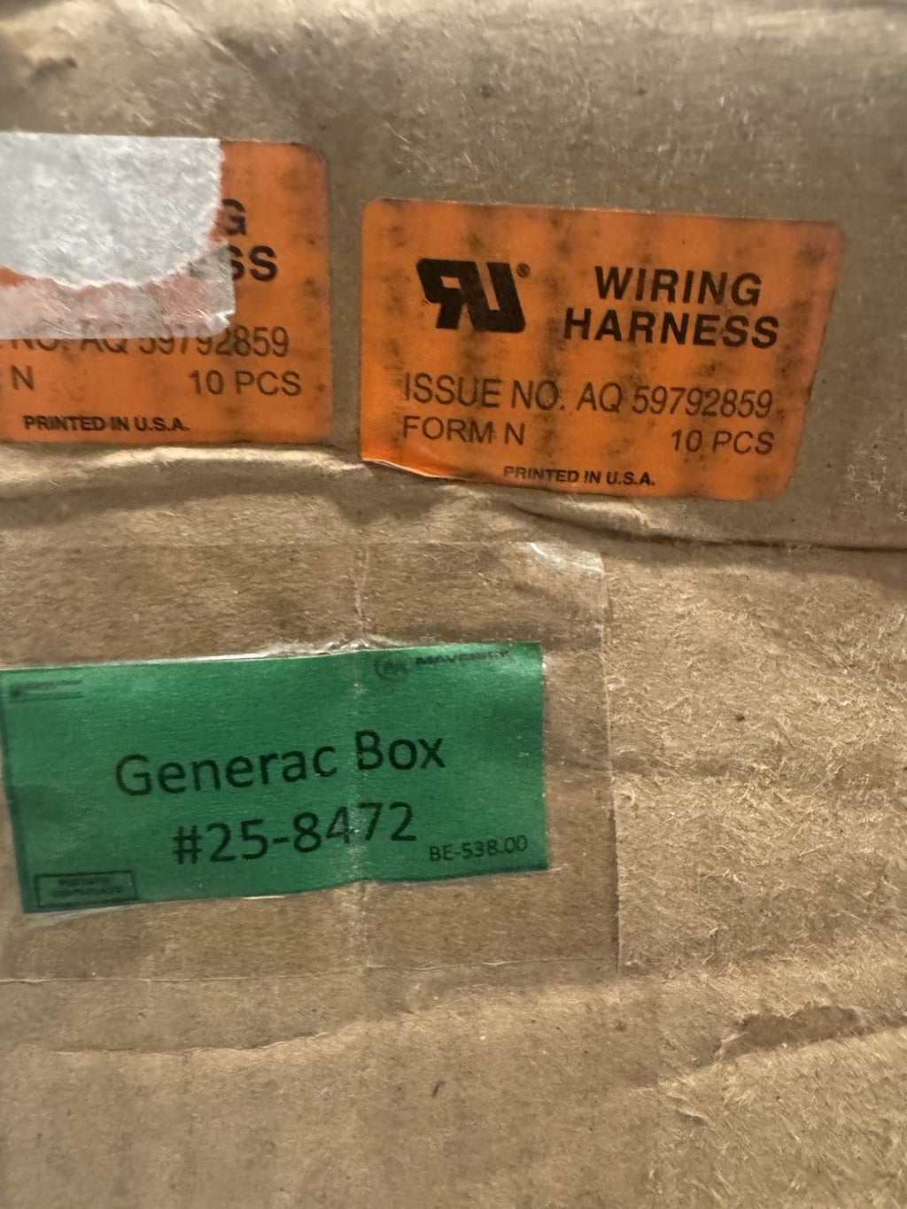 Generac A0002948298 Wire Harness AC HSB EVO2 NEW! FREE SHIPPING!