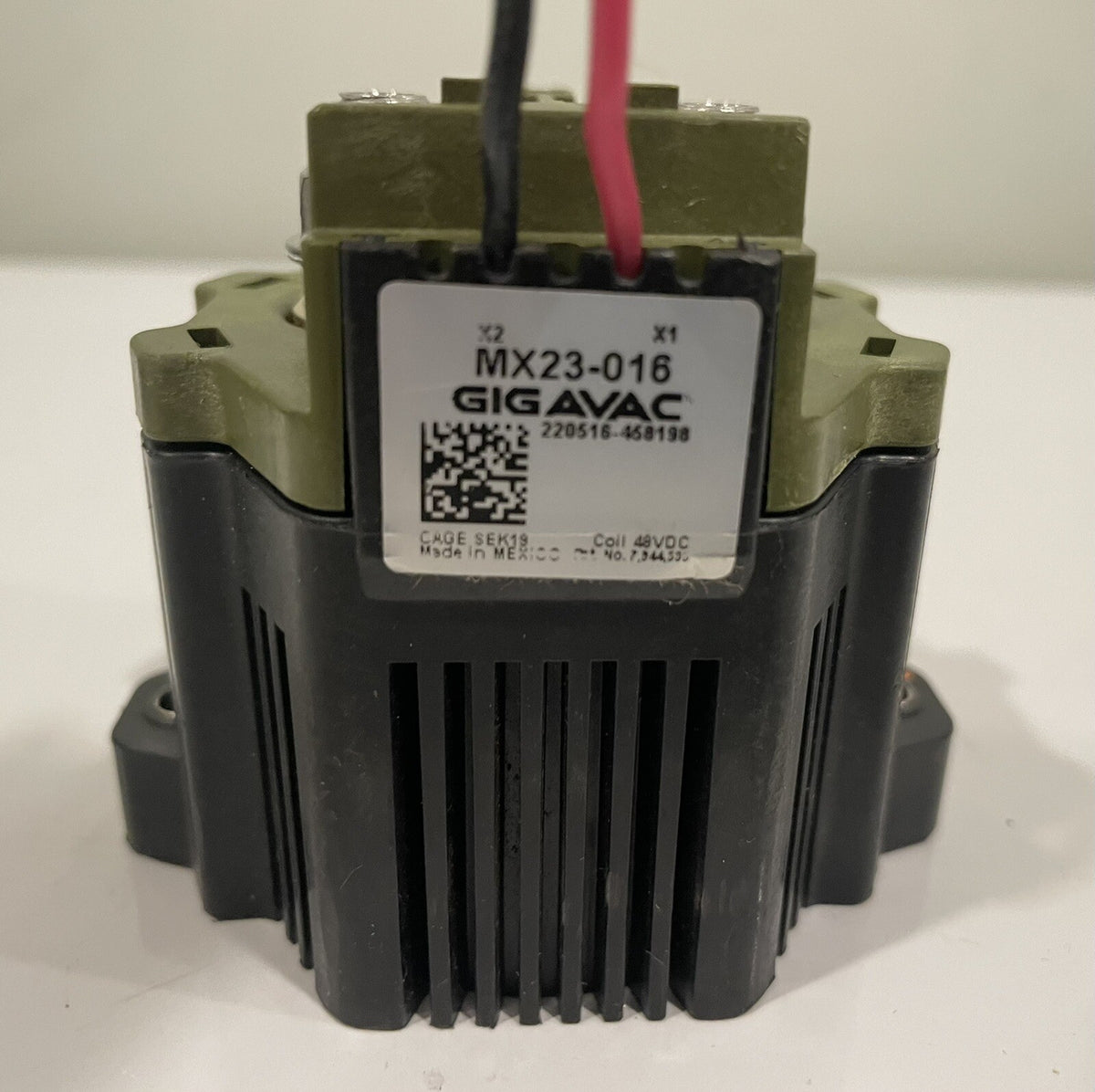 Gigavac MX23-016 Contactor ASSY MISSING TOP COVER NEW! FREE SHIPPING!
