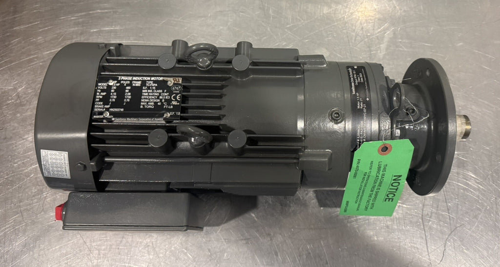 Sumitomo CNVMS1H-6100YC-EP-21 Gear Motor NEW! FREE SHIPPING!