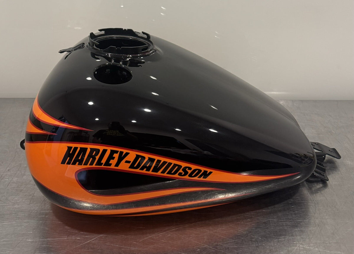 Harley Davidson Gas Tank HR3 Orange & Black NEW! FREE SHIPPING!