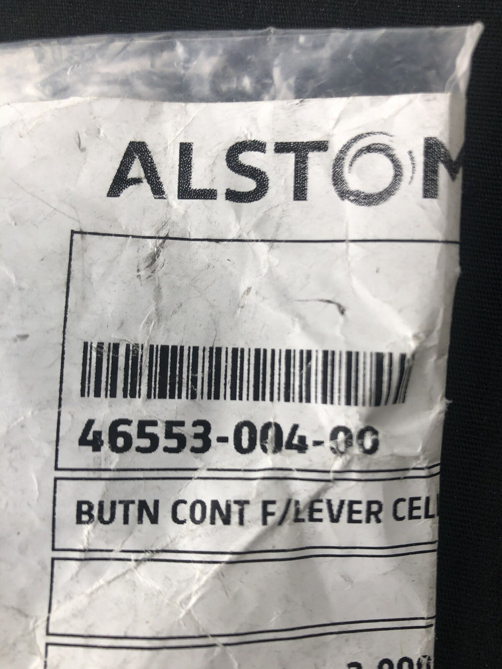 Alstom 46553-004-00 BUTN CONT F/LEVER CELL 1/2 NEW!!! FREE SHIPPING!!!