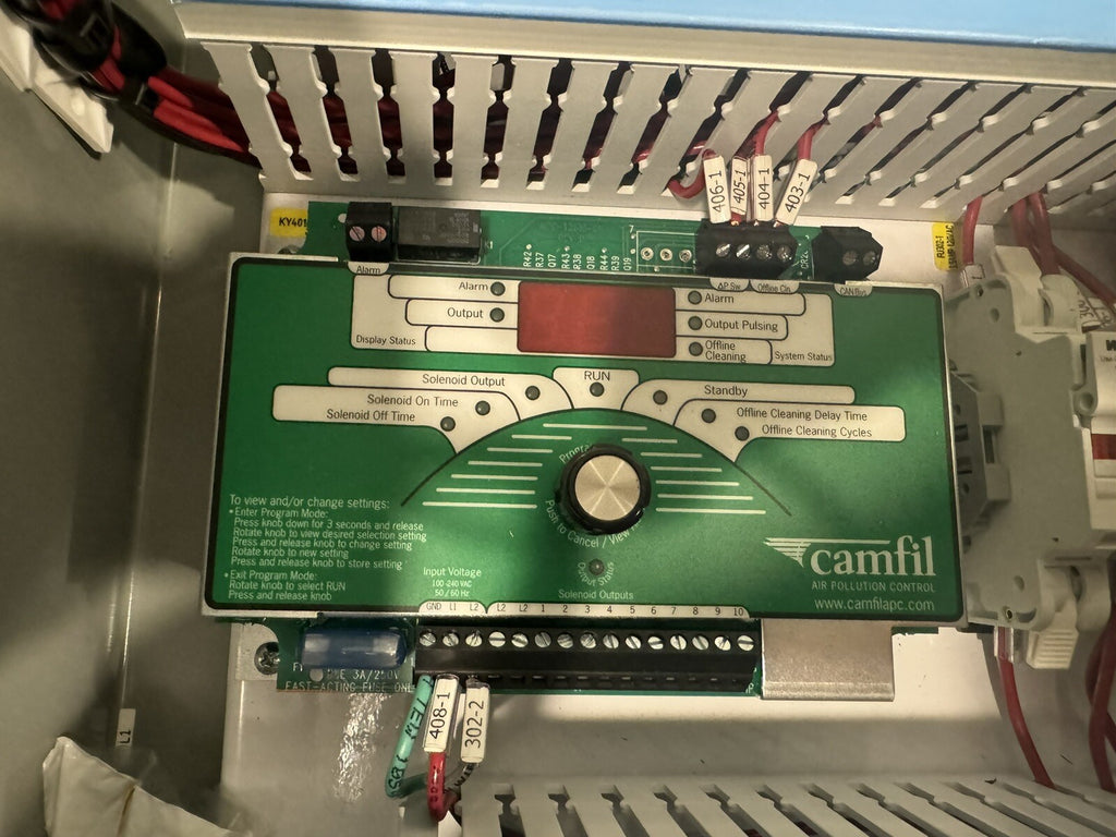 Camfil A024110009 Dust Collector Integrated Control Center 0502186 NEW!