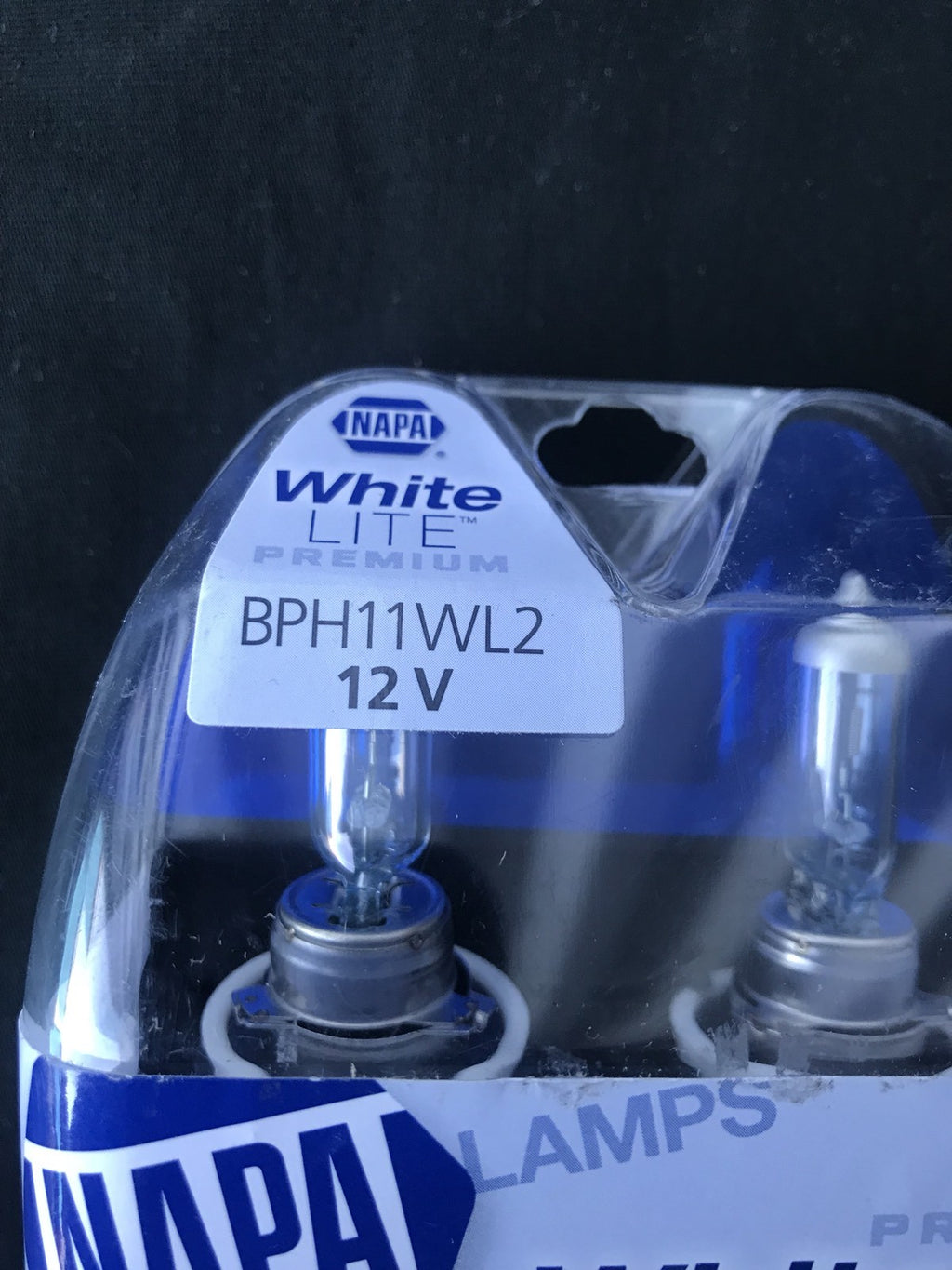 NAPA BPH11WL2 Premium White Light Headlight Bulb Set Of 2 NEW SEALED