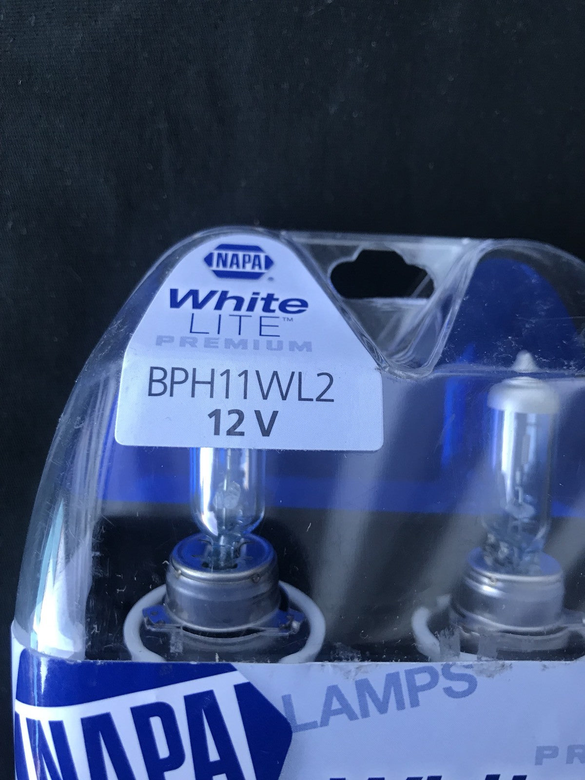 NAPA BPH11WL2 Premium White Light Headlight Bulb Set Of 2 NEW SEALED