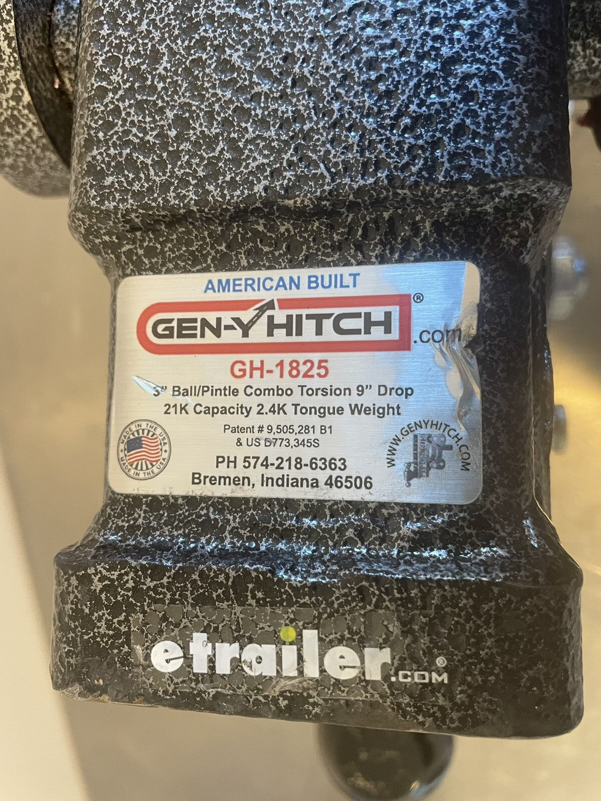 Gen-Y Hitch GH-1825 Torsion Flex Drop Hitch 9” 21K 2 Ball NEW! FREE SHIPPING!