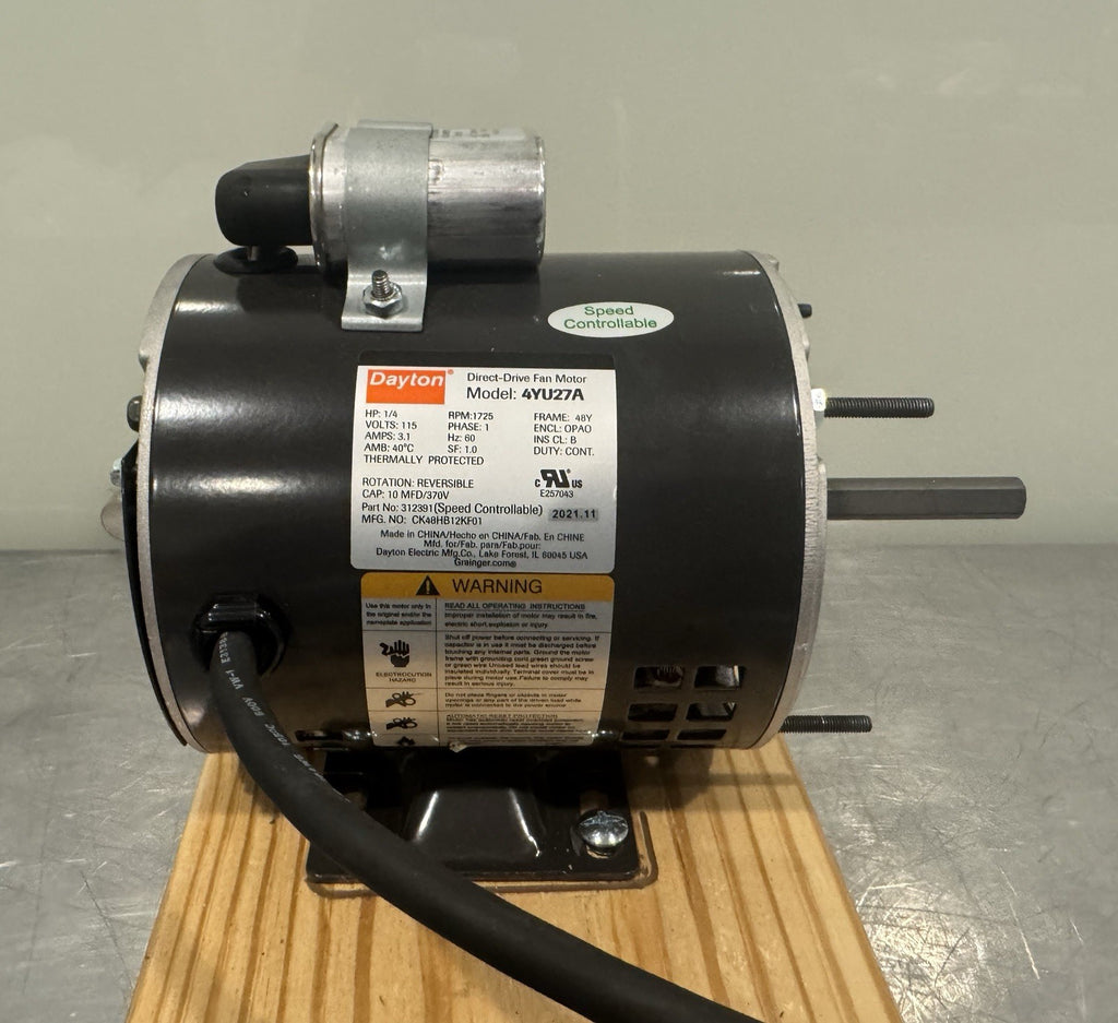 Dayton 4YU27A Motor W/ Dart Controls 55AC10E NEW! FREE SHIPPING!