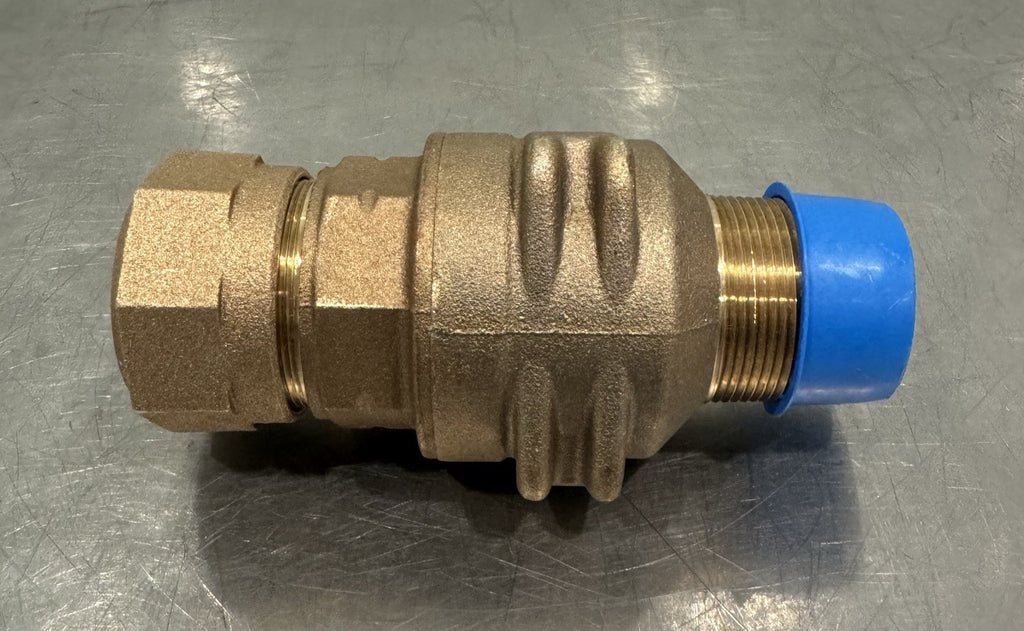 Ford 1-1/2” Curb Stop Meter Valve Brass Threaded X Compression NEW! SHIPS FREE!