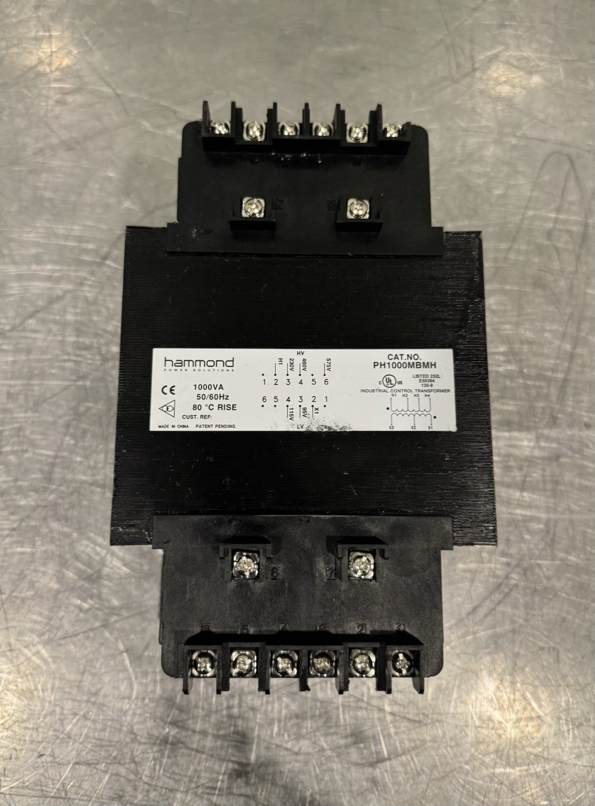 Hammond PH1000MBMH Control Transformer 1000VA NEW! FREE SHIPPING!