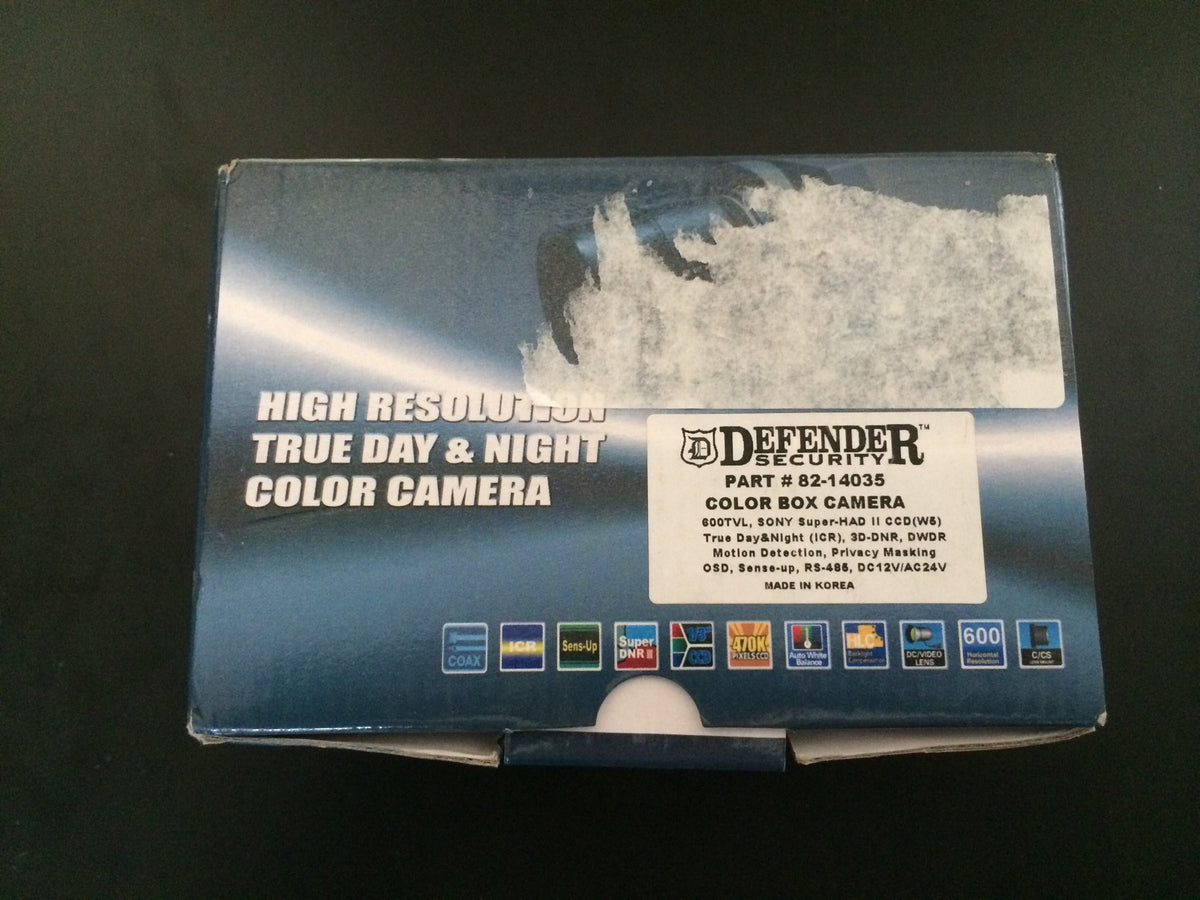 Sony Defender Hi Resolution Security Camera Model# 82-14035 NEW In Original Box