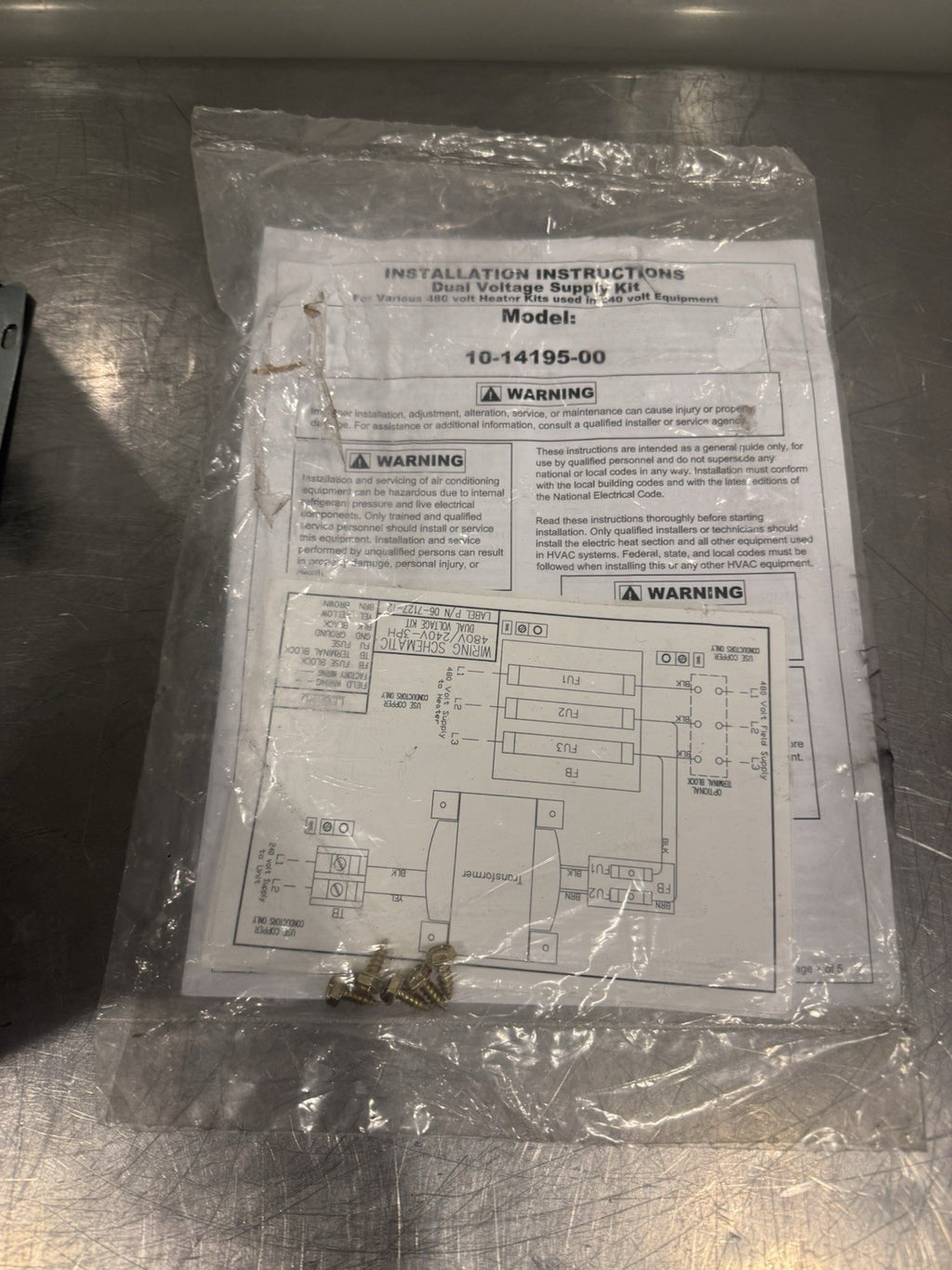 Tutco 10-14195-00 Transformer Auto Former Enclosure NEW! DAMAGED!