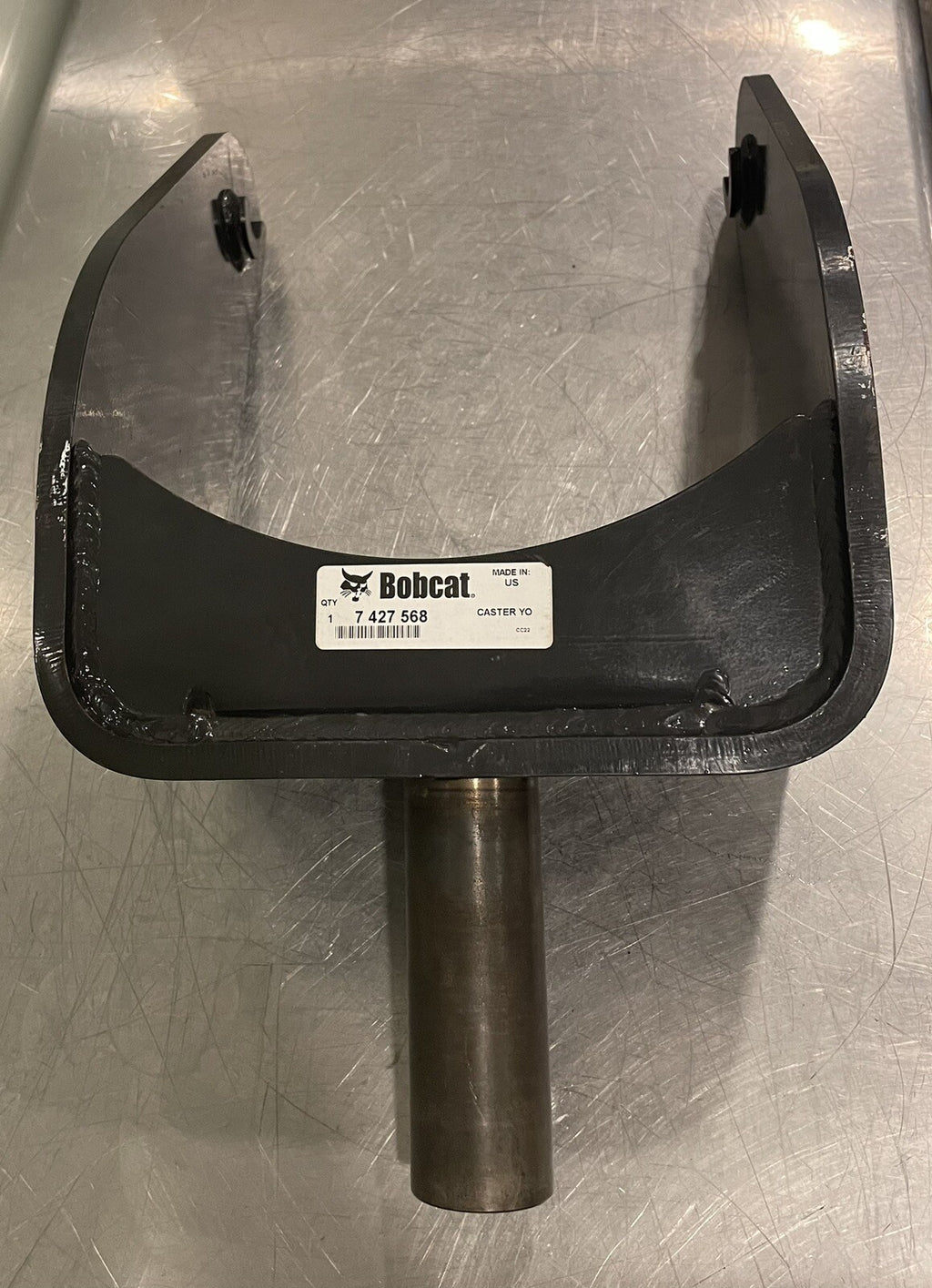 Bobcat 7427568 Caster Yoke Weldment Genuine NEW! FREE SHIPPING!