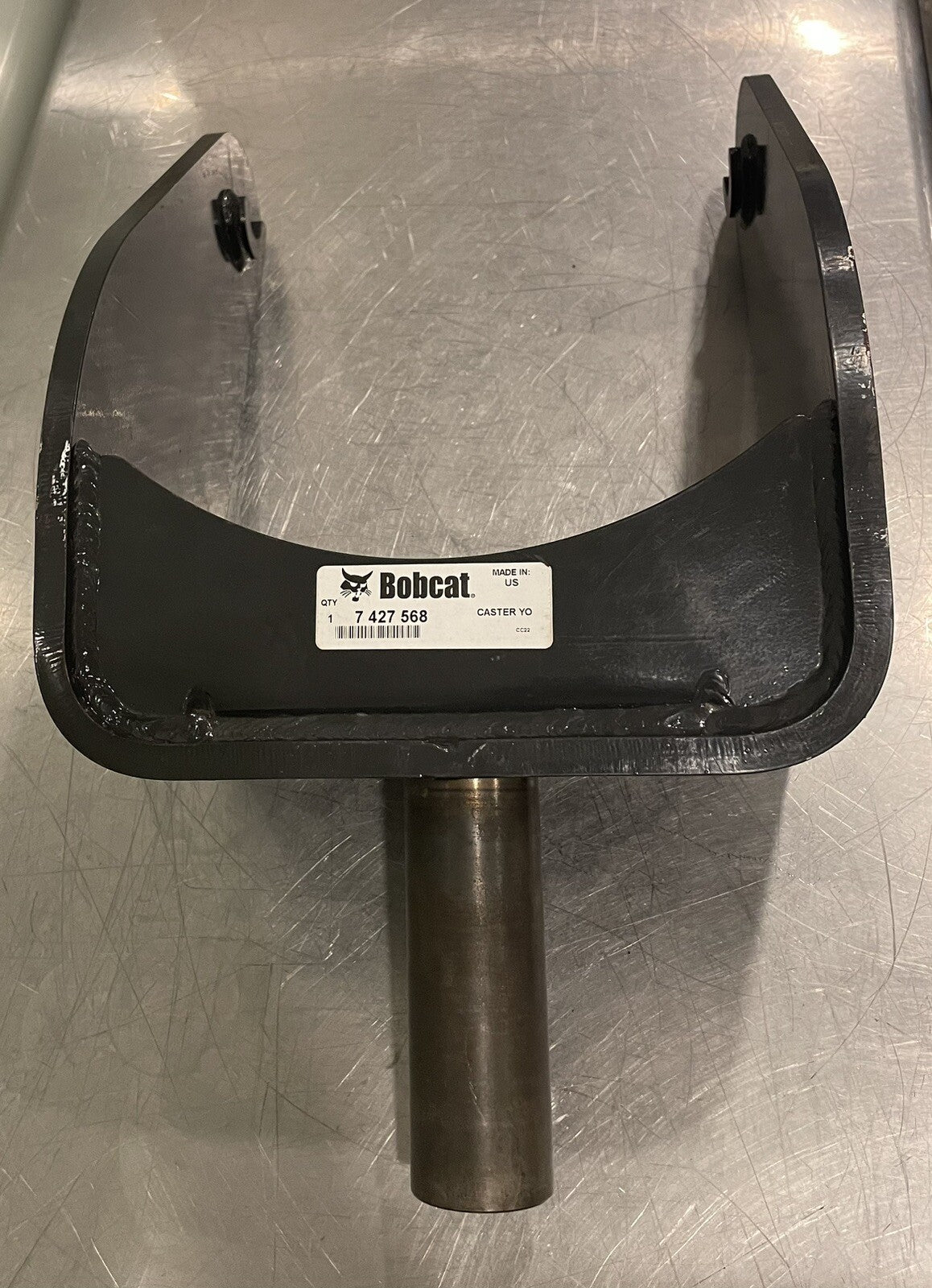 Bobcat 7427568 Caster Yoke Weldment Genuine NEW! FREE SHIPPING!