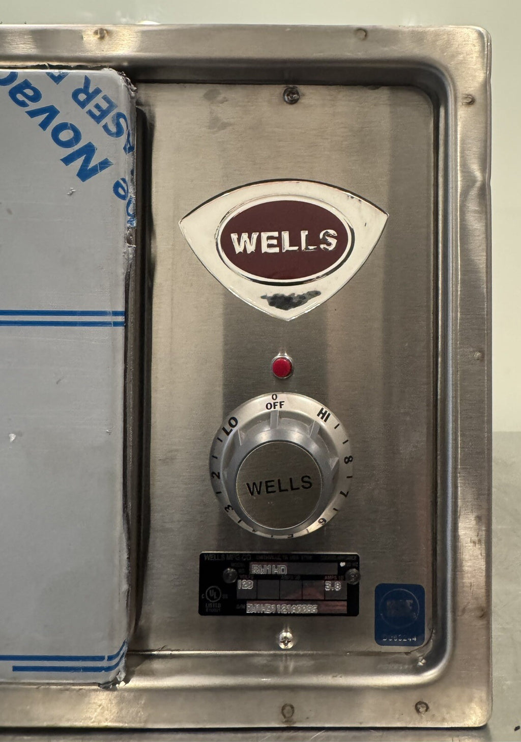 Wells RW1HD Countertop Single Drawer Warmer NEW! DENTED! FREE SHIPPING!
