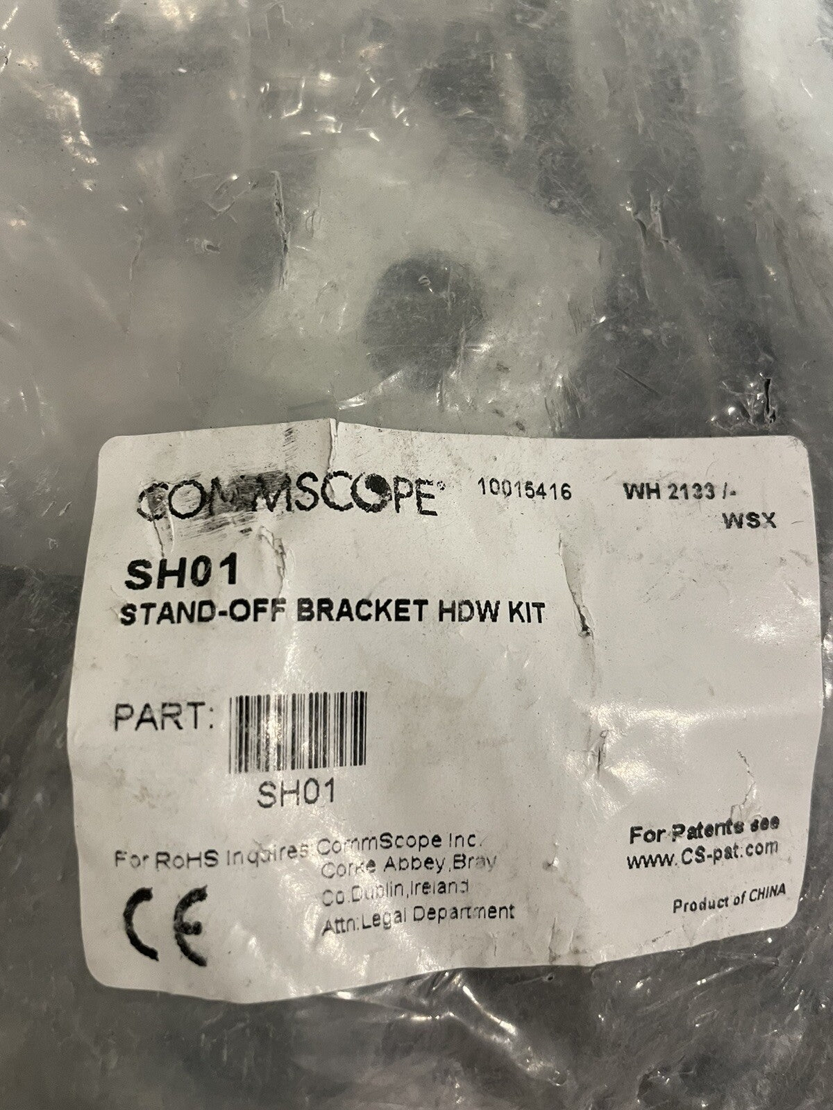 Commscope SH01 Stand-Off Bracket Hardware Kit NEW! FREE SHIPPING!