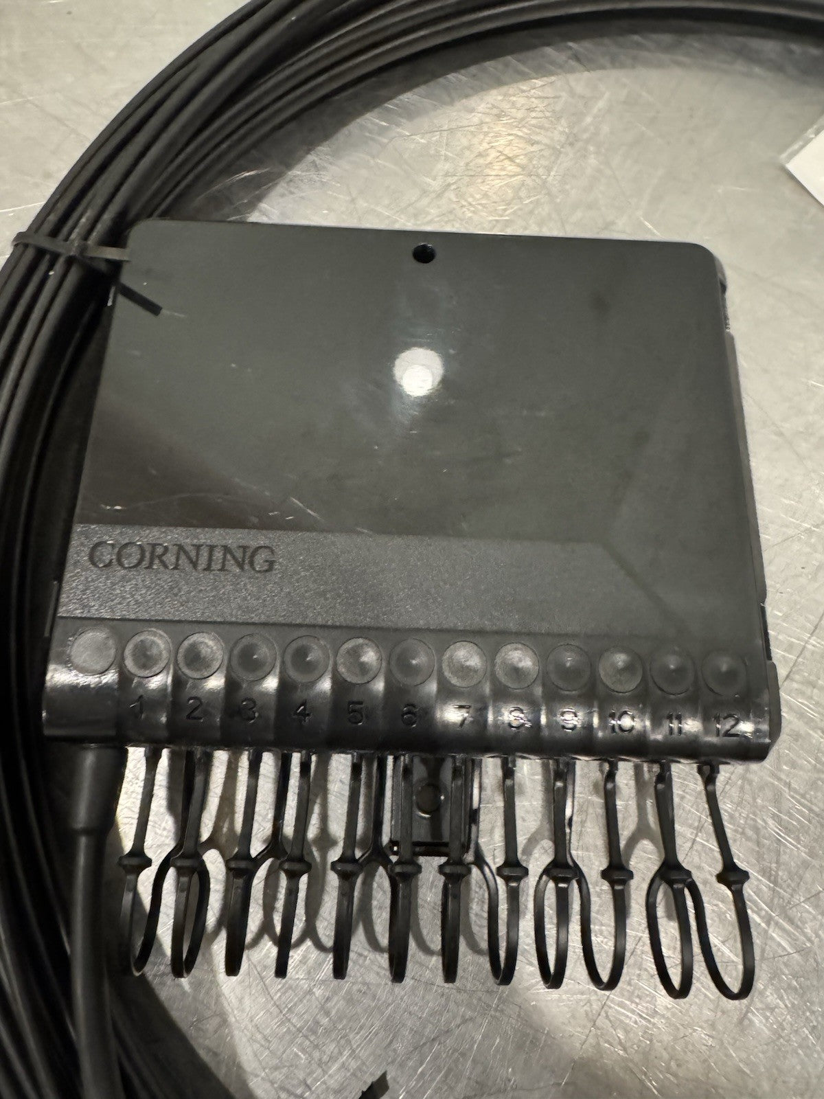 Corning DMATF1FDD1NC100F0B 12F SST FDRP Evolv Terminal Pusklok PGTL Stub 100’