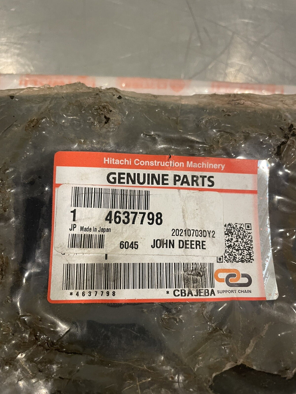 Hitachi 4637798 John Deere Track Link NEW! FREE SHIPPING!