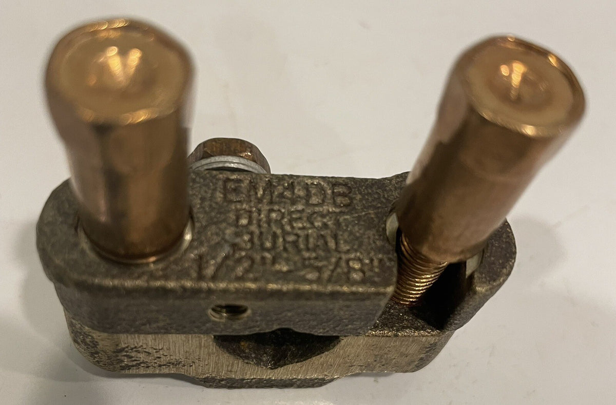 Electric Motion EM4DB Ground Rod Clamp NEW! FREE SHIPPING!