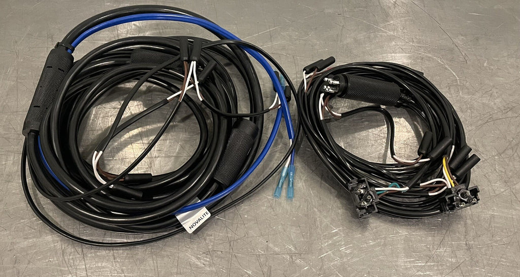 Novalite 24-BPFD-20 Kit 02-2401-A & 03-2401-A Trailer Wire Harness 6 Way Round