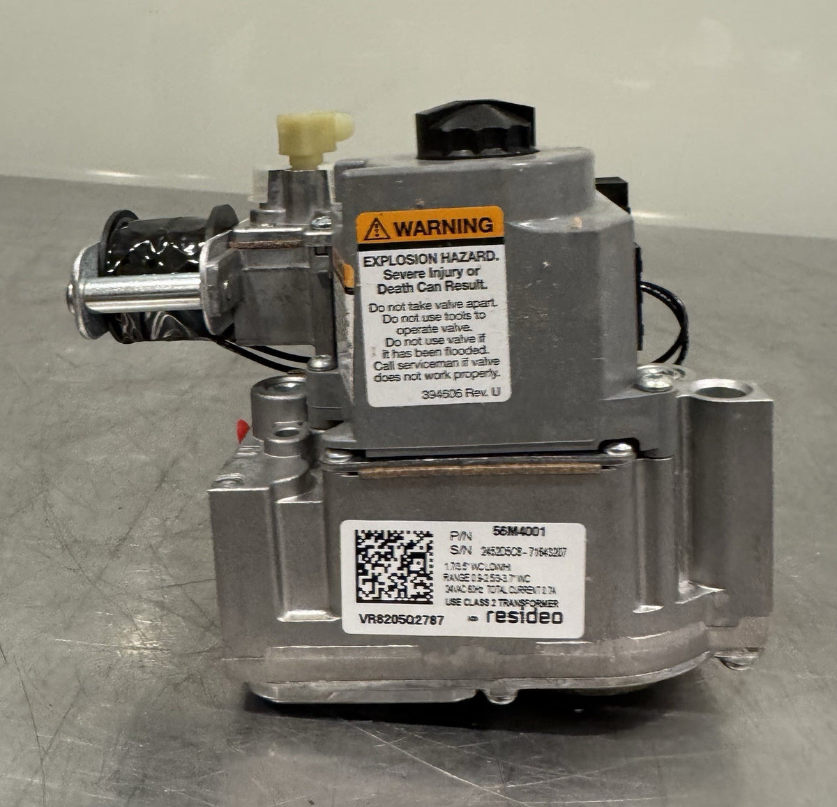 Residio VR8205Q 2787 Dual Direct Ignition Valve Gas Control NEW! FREE SHIPPING!