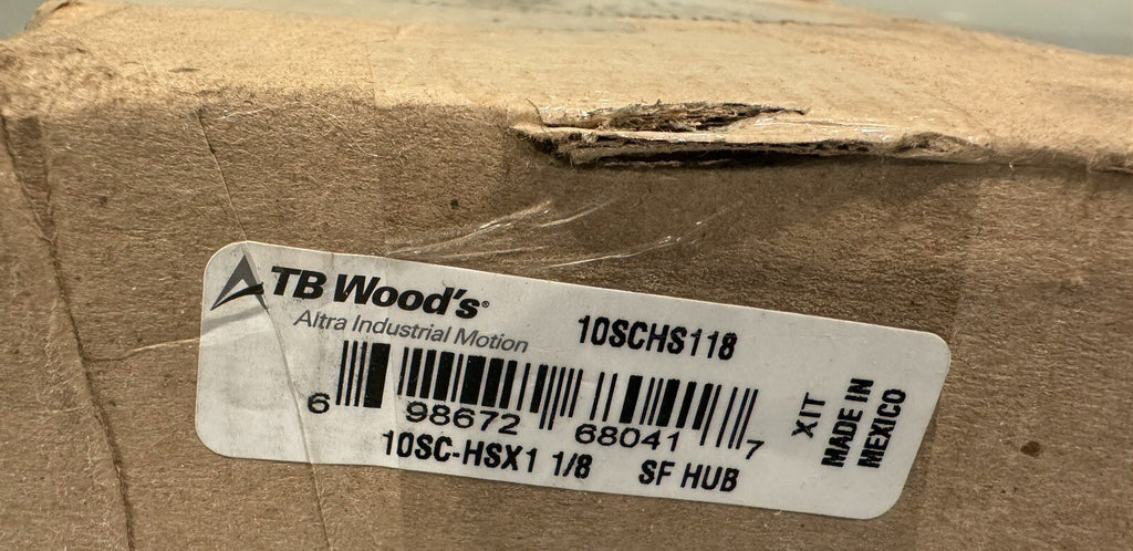 TB Woods 10SCHS118 Sleeve Coupling Hub Keyway NEW IN BOX! FREE SHIPPING!