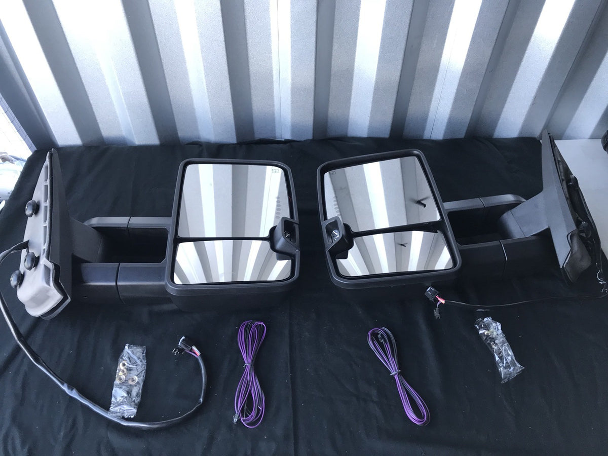 Bayeagle 050924 Powered Truck Tow Mirrors 3351DSA/07-EBH-4 NEW IN BOX