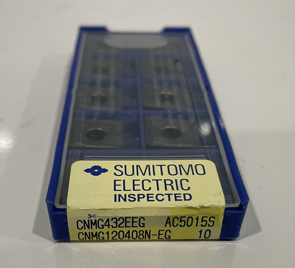 Sumitomo CNMG120408N-EG Turning Inserts 10 PACK AC5015S NEW! FREE SHIPPING!