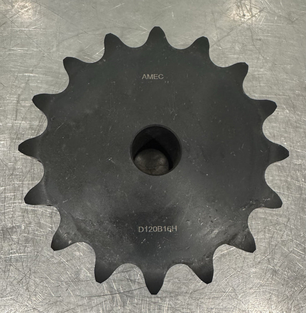 Amec D120B16H Roller Chain Sprocket Double Strand NEW! FREE SHIPPING!