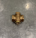 McDonald 1” Gas Plug Valve Brass Non Locking Tab NEW! FREE SHIPPING!
