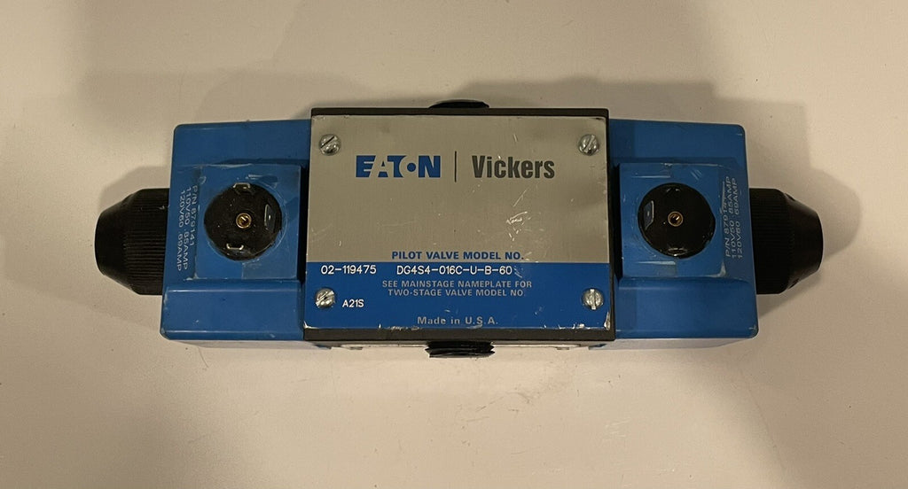 Eaton DG4S4-016C-U-B-60 Directional Solenoid Valve NEW! FREE SHIPPING!